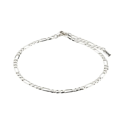 Silver-plated ankle chain