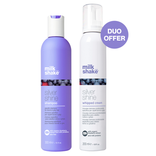 silver shine shampoo and whipped cream duo 10.2024