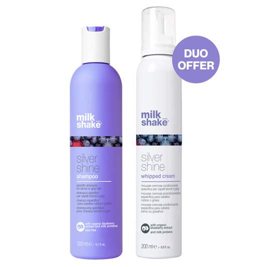 silver shine shampoo and whipped cream duo 10.2024