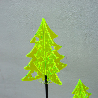 Single SunCatcher Garden Décor Stake 'Christmas Tree'