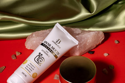 Snail Mucin Moisturizer & Snail Mucin Face Wash With Vitamin C