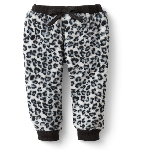 Snow Leopard Joggers for 18-inch Dolls