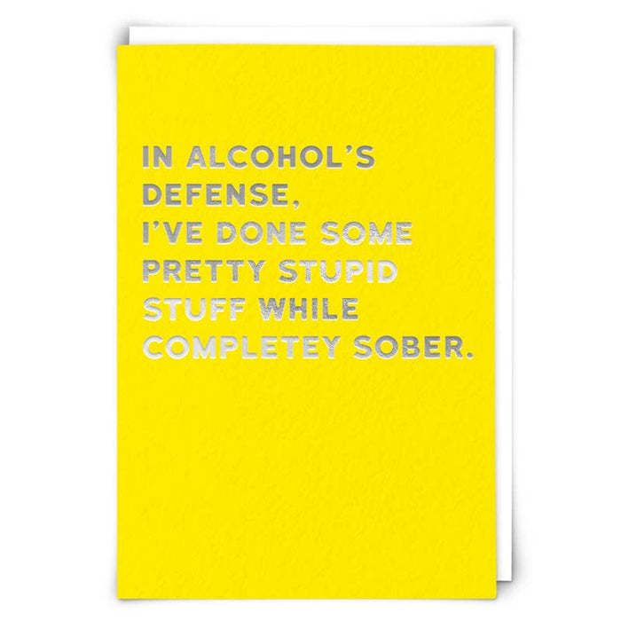Sober Greetings Card - Taryn x Philip Boutique