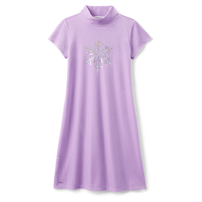 Soft as Snow Dress for Girls