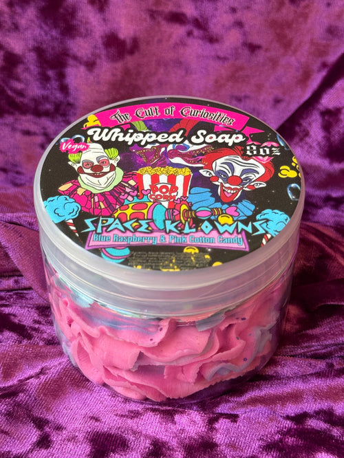 Space klownz 8oz whipped soap