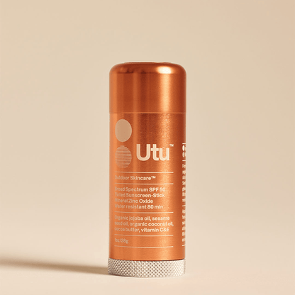 Utu $40 SPF50 Lightly Tinted Mineral Sunscreen Stick