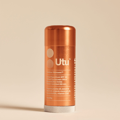 Utu $40 SPF50 Lightly Tinted Mineral Sunscreen Stick