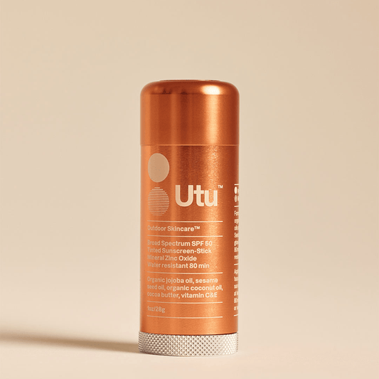 Utu $40 SPF50 Lightly Tinted Mineral Sunscreen Stick