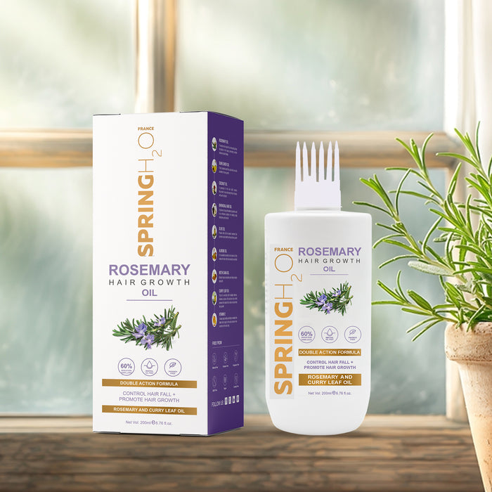 SPRING H2O D-Tan Facial, Rosemary Hair Oil & Tea Tree Care