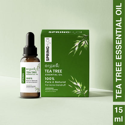SPRING H2O D-Tan Facial, Rosemary Hair Oil & Tea Tree Care