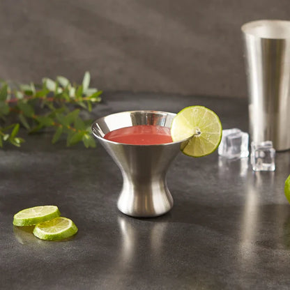 Stainless Steel Martini Glass