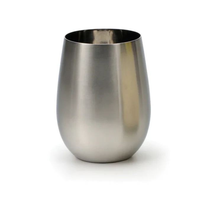 Stemless Stainless Steel Wine Glass