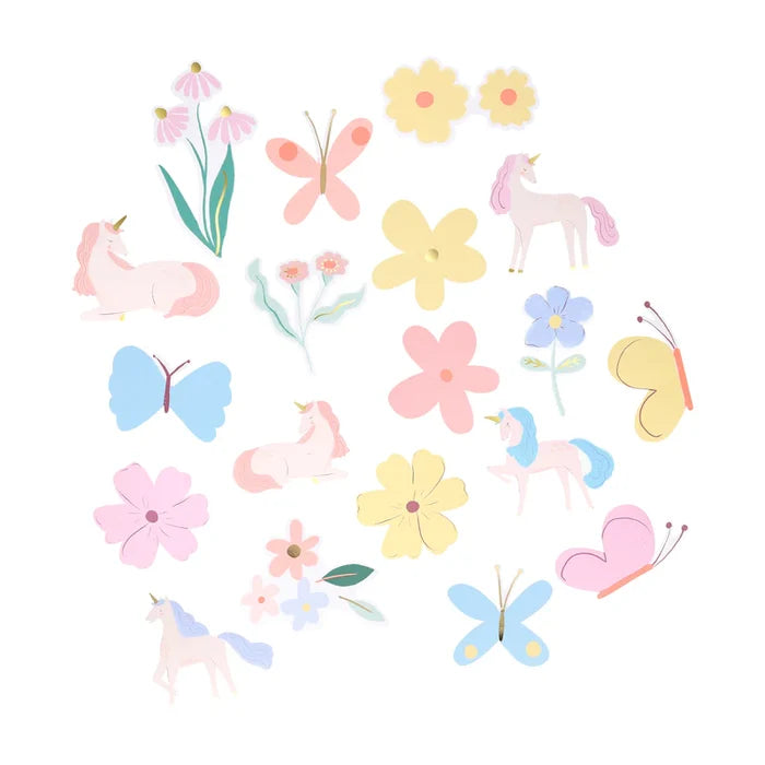 Meri Meri - Stickers - Shaped - Unicorn - 25 Stickers
