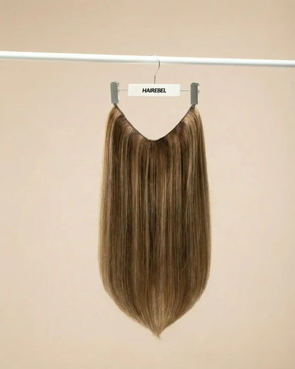 Light Brown with Blonde Highlights / 14 in