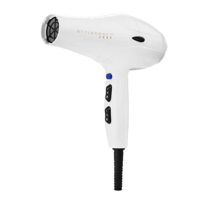 STYLECRAFT 2000 SUPER CERAMIC PROFESSIONAL DRYER # SC2000CW - Palms Fashion Inc.