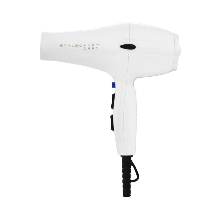 STYLECRAFT 2000 SUPER CERAMIC PROFESSIONAL DRYER # SC2000CW - Palms Fashion Inc.