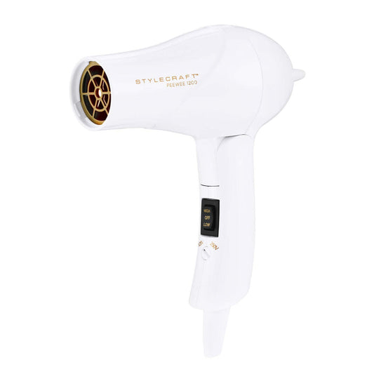 STYLECRAFT PEEWEE 1200 FOLDABLE DRYER # SCPW1200W - Palms Fashion Inc.