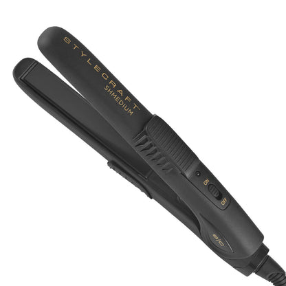 STYLECRAFT SHMEDIUM PALM-SIZE PROFESSIONAL FLAT IRON # SCSH58 - Palms Fashion Inc.