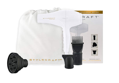 STYLECRAFT TRI-PLEX 3000 PROFESSIONAL DRYER # SCTP3000W - Palms Fashion Inc.