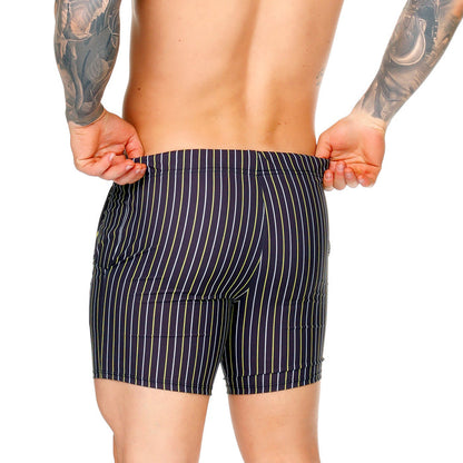 Sultan Black Beachwear vista posterior de Gigo Underwear