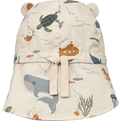 Sun Hat - Sea Creature / Sandy - Back