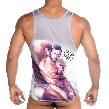 Super Daddy Brown Tank de Gigo Underwear