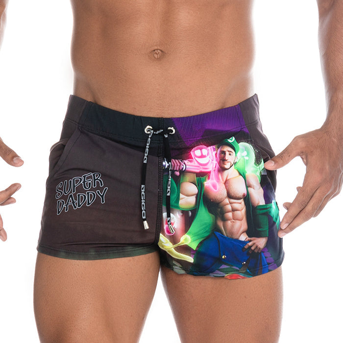 Super Daddy Purple Beachwear de Gigo Underwear