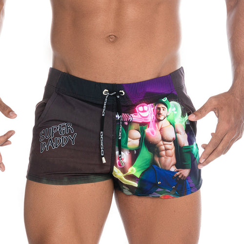 Super Daddy Purple Beachwear de Gigo Underwear