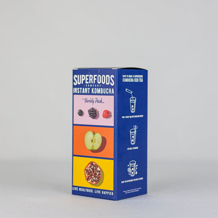 Super Foods Instant Kombucha Variety Pack Sachets 40g (8x5g) - Beauty Tribe