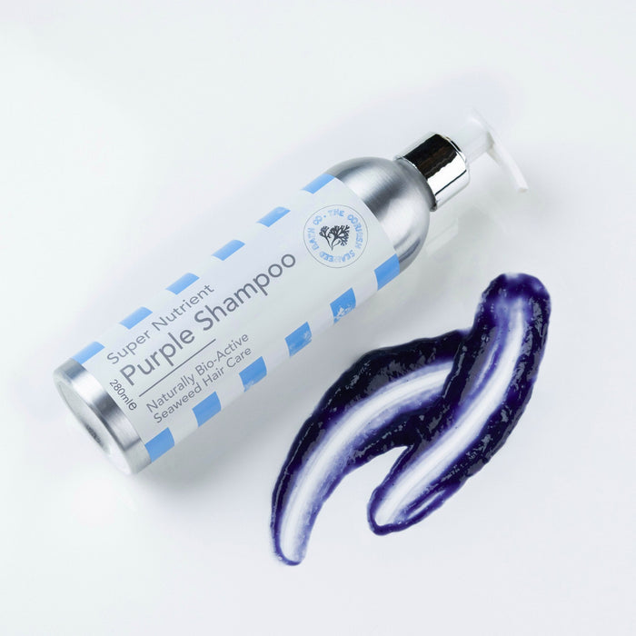 The Complete Super Nutrient Purple Haircare Set - The Cornish Seaweed Bath Co.