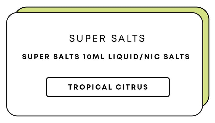 Super Salts 10mL E-Liquid | Tropical Citrus-Image 1