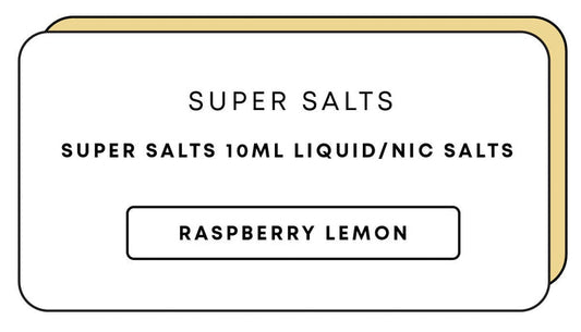 Super Salts 10mL E-Liquid | Raspberry Lemon-Image 1
