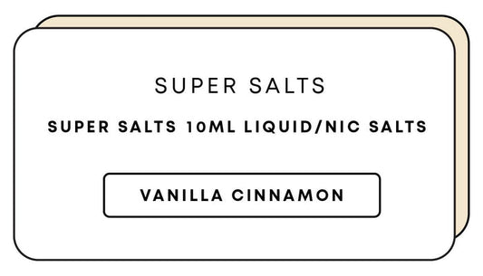 Super Salts 10mL E-Liquid | Vanilla Cinnamon-Image 1