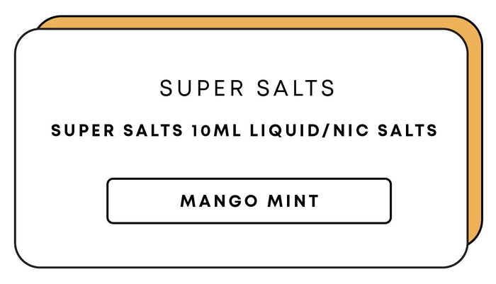 Super Salts 10mL E-Liquid | Mango Mint-Image 1