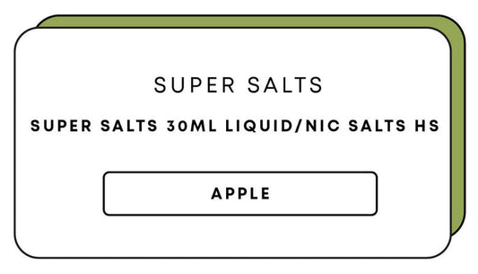 Super Salts 30mL E-Liquid HS | Apple-Image 1