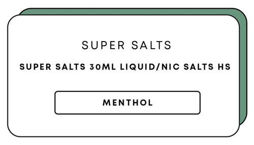 Super Salts 30mL E-Liquid HS | Menthol-Image 1