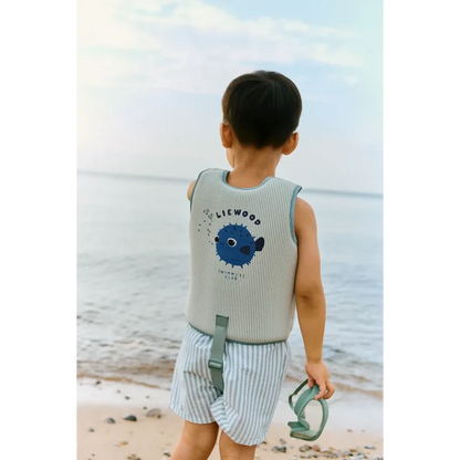 Liewood - Swim Vest - Dove - Peppermint/Sandy - Lifestyle Cut 1