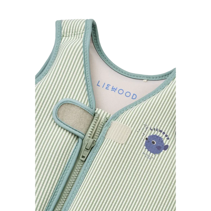 Liewood - Swim Vest - Dove - Peppermint/Sandy - Details