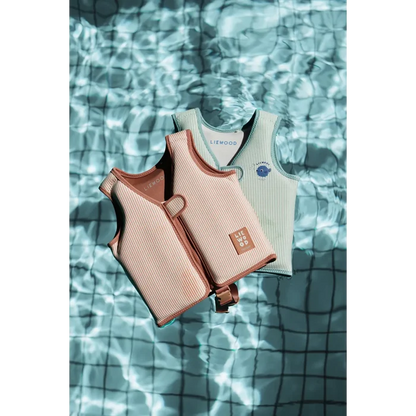 Liewood - Swim Vest - Dove - Peppermint/Sandy - Lifestyle Cut 4