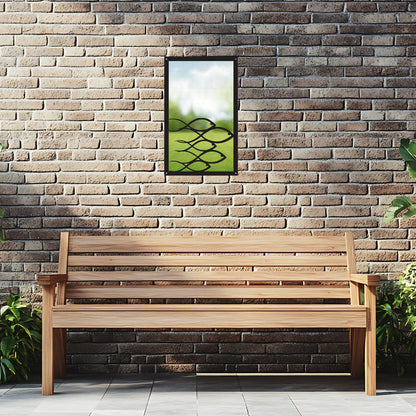 Swimming Fish Garden Mirror