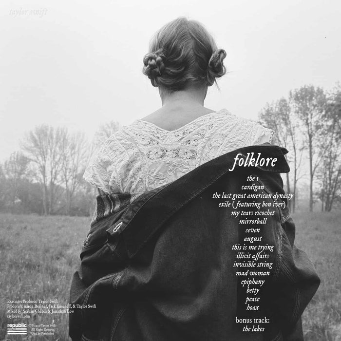 Taylor Swift Folklore Vinyl Record