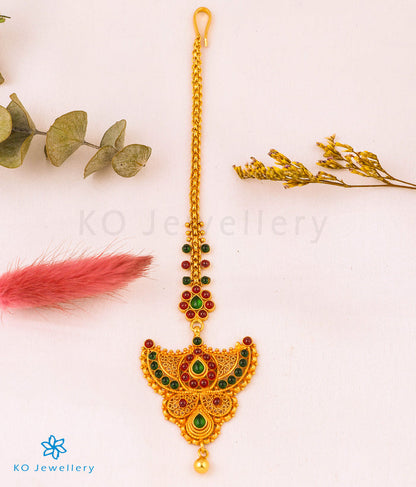 The Athiya Silver Bridal Maang Tikka