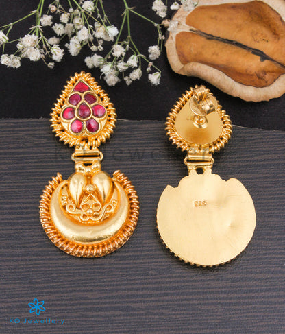 The Dipika Silver Kundan Earrings