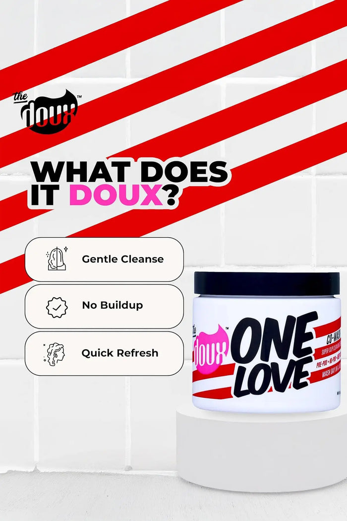THE DOUX ONE LOVE CO-WASH 16oz THE DOUX