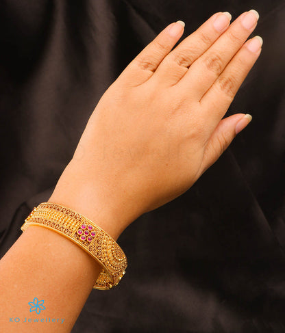 The Lasaka Silver Filigree Bracelet-Single (Size/2.2/2.4/2.6/2.8)