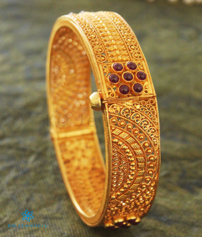 The Lasaka Silver Filigree Bracelet-Single (Size/2.2/2.4/2.6/2.8)