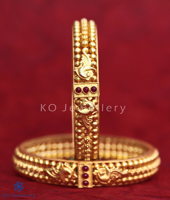 The Malhar Silver Bangle - Single (Size 2.2/2.4/2.6/2.8)