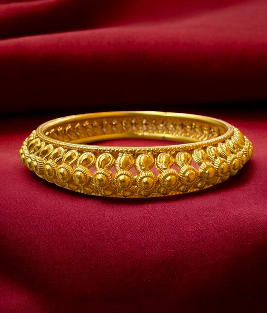 The Manomay Silver Tode/ Kangan Bangle-Single (Size /2.2/2.4/2.6/2.8)