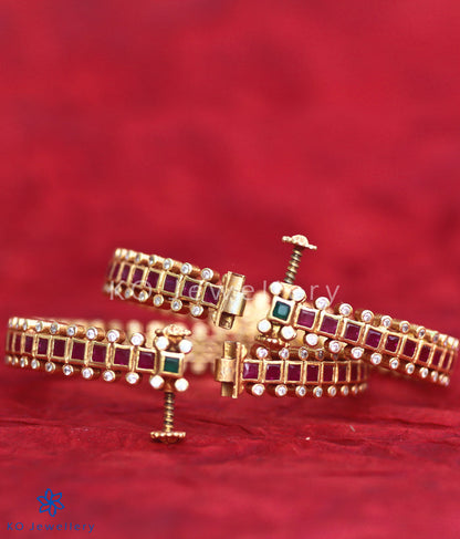 The Rajanya Silver Kemp Bracelet(Size 2.2/2.4/2.6/2.8)