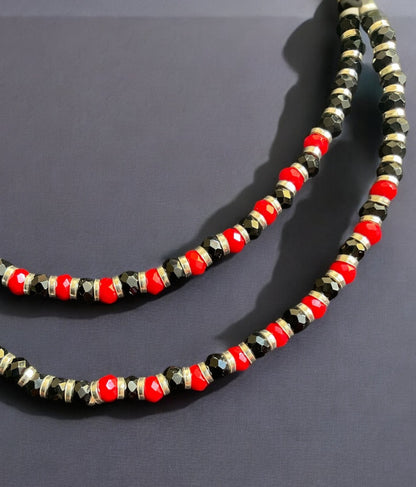 The Sarika Silver Blackbead Anklets